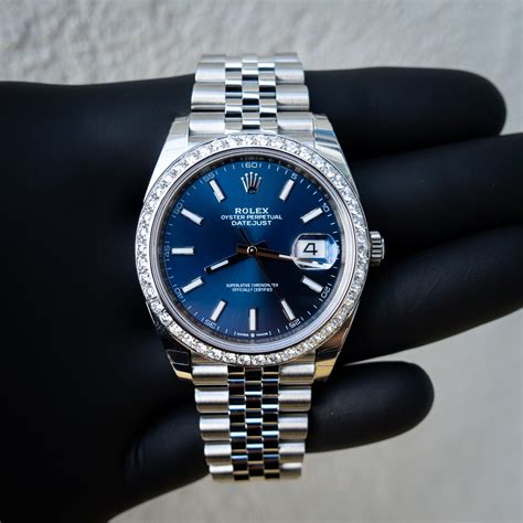 blue diamond Rolex